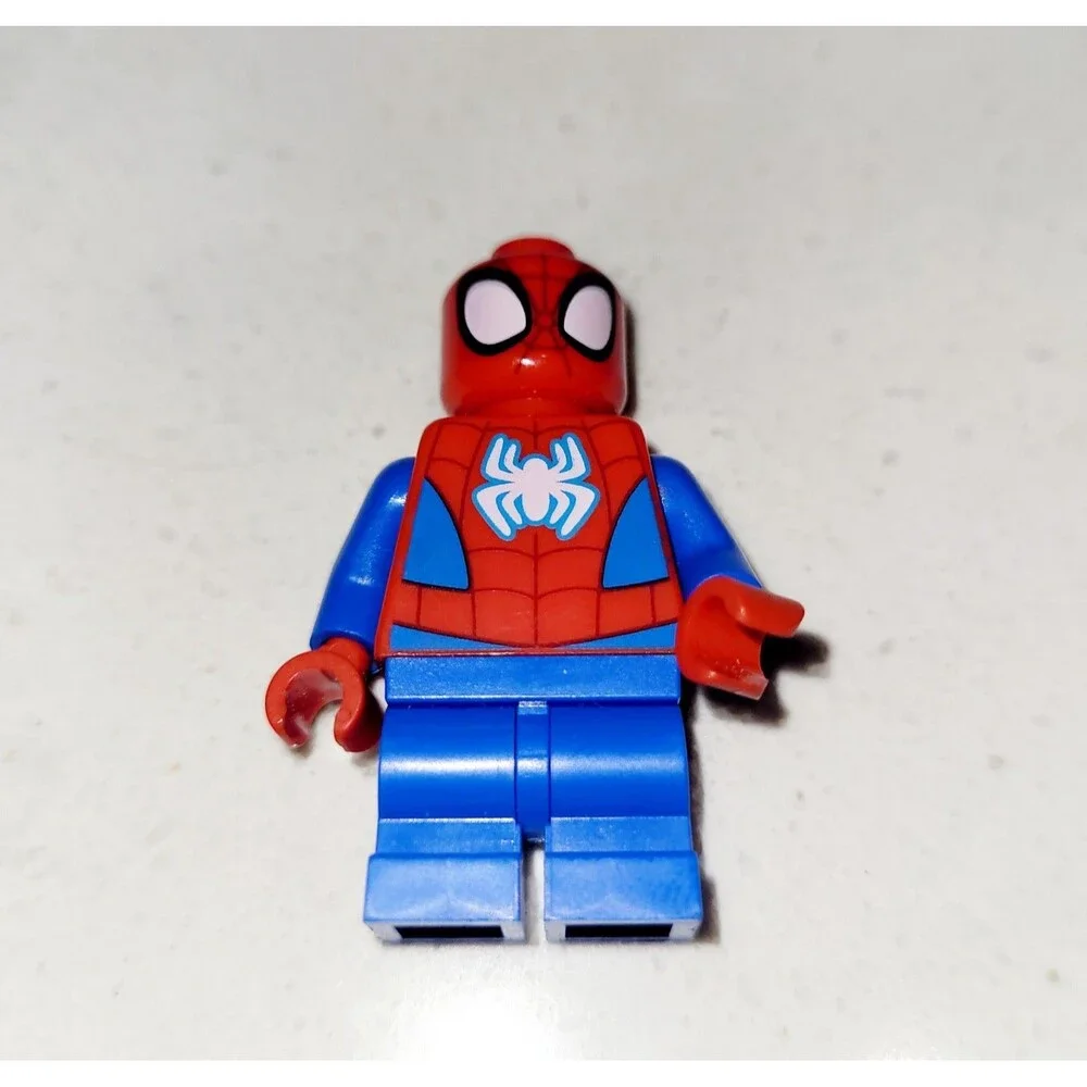 LEGO® Marvel Spidey & Friends Spider-Man Minifigure™ White Logo sh0866 sh866 EUC